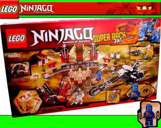LEGO NINJAGO 3in1 Superset 66383 mit 2519 2258 2259  