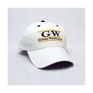 George Washington Colonials Classic Adjustable Bar Hat   White  