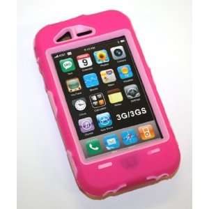  Generic Case for 3g, 3gs Iphone, Hot Pink/ Pink
