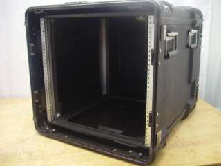 ECS 10U Shockmount ATA Rolling Rack Case 34x22x22  