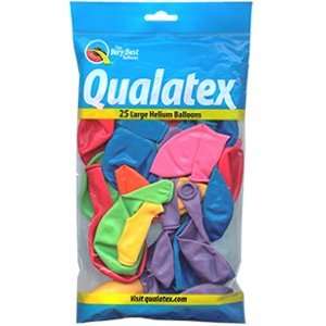  Qualatex Latex Balloons   Festive Assortment (Bag Of 25 