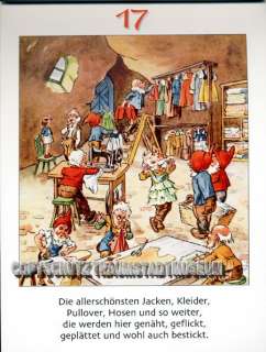 Weihnachtswerkstatt Wichtel und Weihnachtsmann Nostalgischer 