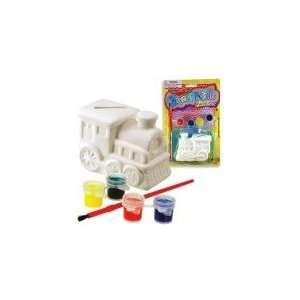  Paint a train Bank Toys & Games