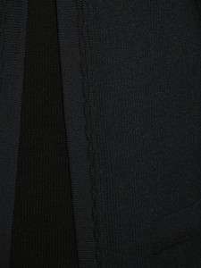 St John knit navy blue suit jacket Blazer size L 12 14  