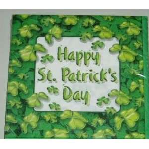 Irish SHAMROCK St Patricks Day LUNCHEON NAPKINS