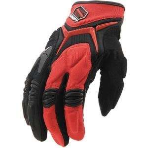  Shift Racing Hybrid X Gloves   2008   Medium/Red 