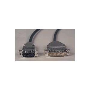  Network Cable   DB 15 (m)   DB 25 (m)   15 Ft Electronics