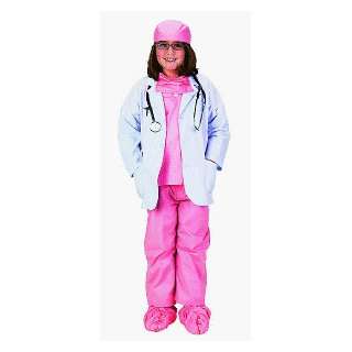  Jr Physician (Pink) Child Costume Size 12 14  Toys 