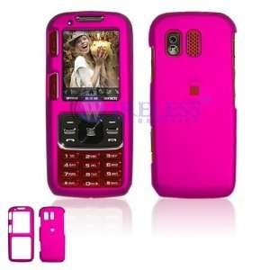  Samsung M540 RANT Cell Phone Hot Pink Rubber Feel 