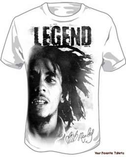 Licensed Bob Marley Legend Adult Shirt M XXXL  