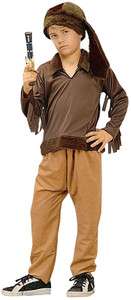 Childs Daniel Boone Costume Size Medium 8 10  