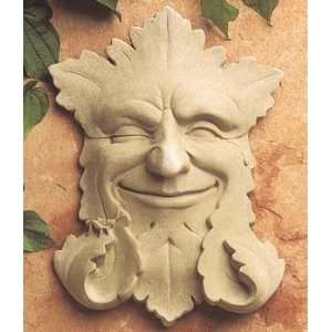  Leaf Face Wall Plaque