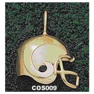    14Kt Gold Colorado State 3 D Logo Helmet