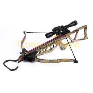  lbs Camouflage Hunting Crossbow, Scope +12 Bolts 609722967662  