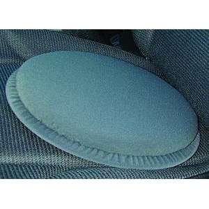MABIS Swivel Seat Cushion, Swivels 360 Degrees, Gray Velour, 1/Ea 