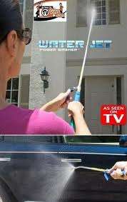 Water Jet Power Washer As Seen On TV Hose Waterjet Dirt  
