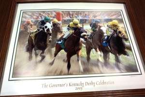 2005 OFFICIAL Kentucky Governor KENTUCKY DERBY SIGNED/Letter of 