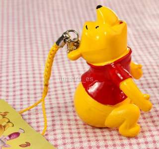 New Winnie the Pooh squat pendant dangle charm MP5 Phone Strap  
