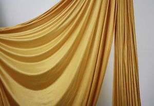108 wide Gold Color Aerial Silk  