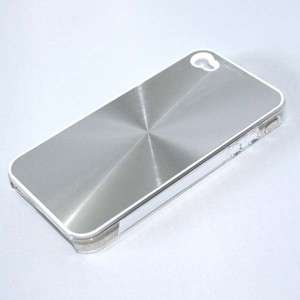 012 SILVER Hard Aluminum iPhone 4 Bumper CASE CAVER  