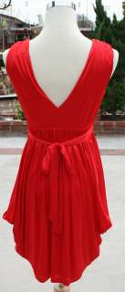 NWT WINDSOR Red Evening Prom Party Cocktail Dress 3  