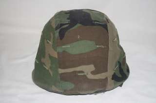 US Army Military Issued Warrior Helmet SDS Medium Woodland Cover 