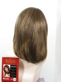 100% REMY Human Hair Medium Full Wig COLE Choose Color  