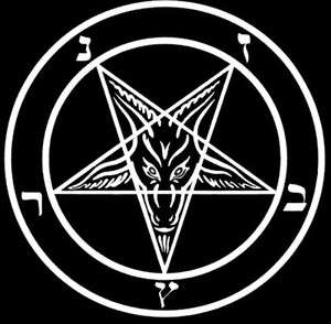 Baphomet Goat Pentagram Ladies Girlie T Shirt Black Metal Kult Satanic 