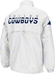 Dallas Cowboys White 2011 Sideline Momentum Hot Jacket 