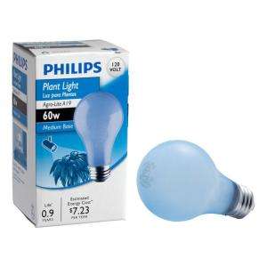 Philips Agro 60 Watt A19 Plant Light Bulb 415349 