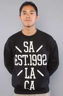 Soul Assassins The SA Printed Crewneck in Black  Karmaloop 