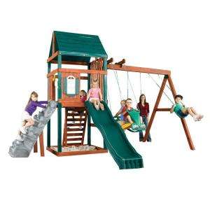 Swing N Slide Brentwood Wood Complete Play Set PB 8241 at The Home 
