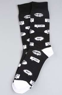 Bell The Bleepin Words Socks in Black  Karmaloop   Global 