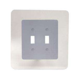 Amerelle 2 Gang Clear Toggle Switch Wall Plate Wall Guard WGTTCL at 