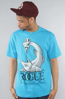 DTA The Like a Fish Tee in Turquoise  Karmaloop   Global Concrete 