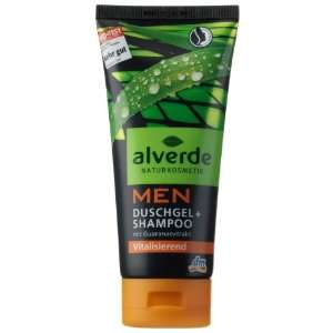 Alverde Men Dusche + Shampoo, 4er Pack (4 x 200 ml)  