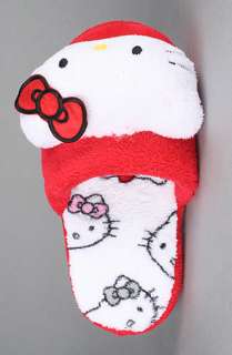 Hello Kitty Intimates The Hello Kitty Super Plush Slipper in Red 