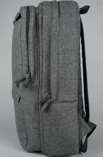 Hex The Varsity Sonic Backpack in Charcoal Wool  Karmaloop 