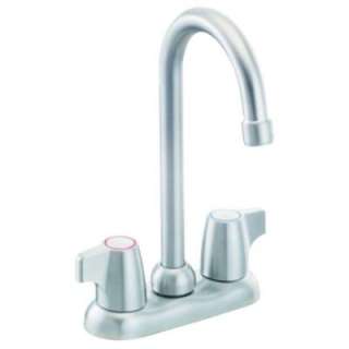 MOEN Chateau 2 Handle Bar Faucet in Brushed Chrome 4903BC at The Home 