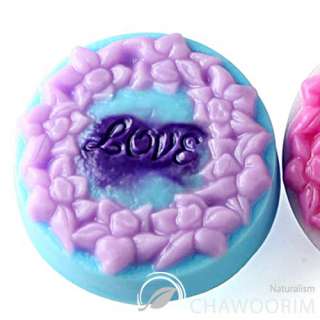 Love No.20   1 cavity Flexible Soap molds  
