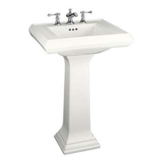 KOHLER Memoirs Pedestal Combo Bathroom Sink in White K 2238 4 0 at The 