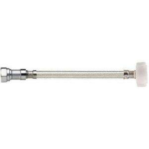   FloodSafe 3/8 in. x 7/8 in. x 12 in. Stainless Steel Toilet Connector