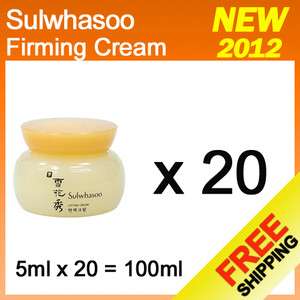 Sulwhasoo firming Lifting cream 5ml x 20 100ml Orlgina & NEW Amore 