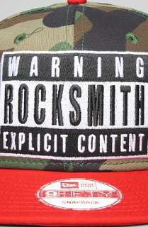RockSmith The Explicit Snapback New Era Cap in Camo  Karmaloop 