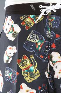 Vans The Lucky Cats Boardshorts in Black Cats  Karmaloop 