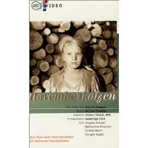 Novemberkatzen [VHS] Angela Hunger, Ursela Monn, Katharina Brauren 