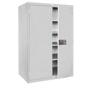   Coded Steel Cabinet Gray Color, 48 in. x 24 in. Depth x 78 in. Height
