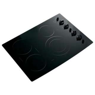 GE Profile CleanDesign 30 In. Smooth Surface Electric Cooktop in Black 