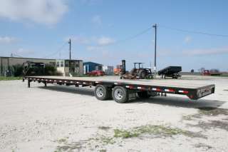 New 40 x 102 Low Profile Straight Deck Flatbed Trailer With 12000 lb 