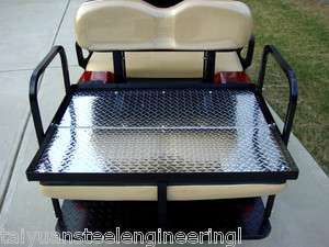 Rear Flip seat kit for EZGO Golf Cart TXT model/Medalist(White)  